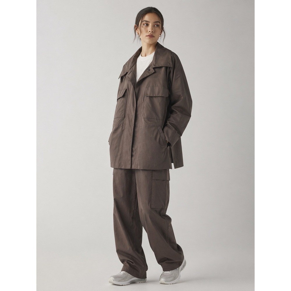 Nike ESC Bonded Cargo Jacket Womens XL Luxury Techwear Minimalist Streetwear